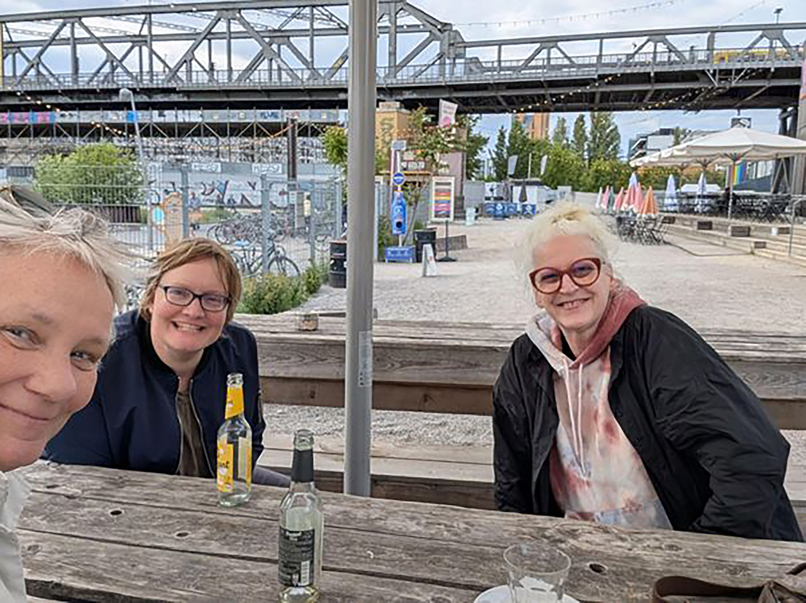 Am Rande der re:publica 2025: Anja, Yvonne, Nicole (Quelle: Anja C. Wagner)